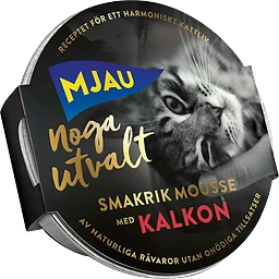 Kattmat Kalkonmousse Mjau