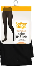 Dam Tights Bambu Fine Knit Svart 40/44 1-pack