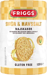 Smör Havssalt Majskakor