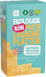 Lasagneplattor Bönpasta Glutenfri