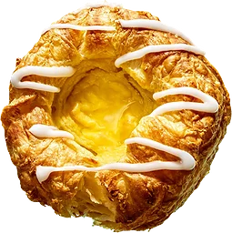 Wienerbröd med vaniljkräm