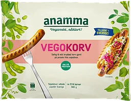 Vegokorv Glutenfri Fryst