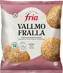 Vallmofralla Glutenfri Frysta/4-pack