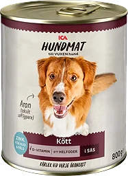 Hundmat Kött i sås