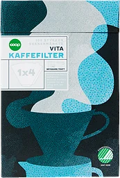 Kaffefilter Vita 1x4 100-pack