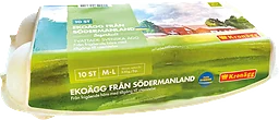 Ägg från Sörmland Ekologisk M/L 10-p