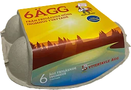 Ägg Frigående M/L 6-p