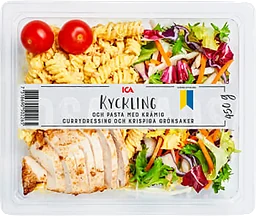 Pastasallad Kyckling Curry