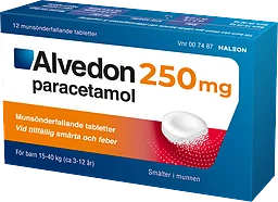 250Mg Munsönderfallande