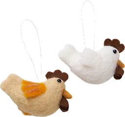 Hänge tupp ull 5cm