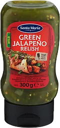 Green jalapeño relish Mild