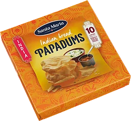 Papadums 10-pack