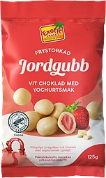 Frystorkad Jordgubb vit choklad