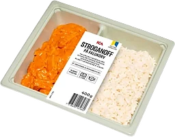 Korvstroganoff med ris
