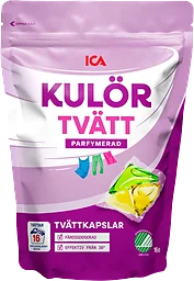 Tvättkapslar Kulörtvätt 16-p