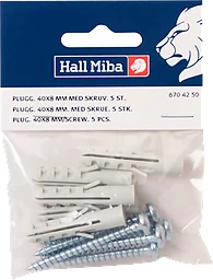 Plugg 40x8mm