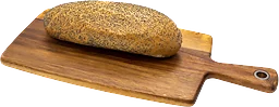 Halvbaguette med vallmo