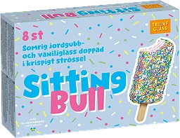 Glass Sitting Bull 8-pack