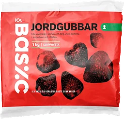 Jordgubbar Fryst