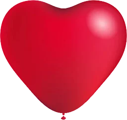 Ballong hjärtan 4-p