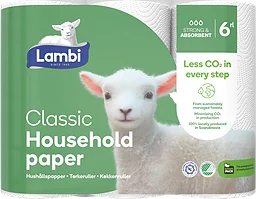 Hushållspapper Classic 6-pack