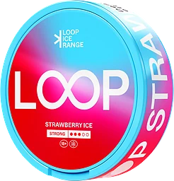 Strawberry Ice Stron Tobaksfritt Snus