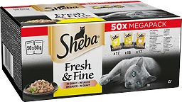 Kattmat Fresh & Fine i sås 50x50g