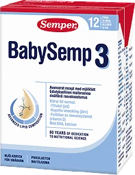 Baby Semp 3 Mjölkdryck Från 12 Månader