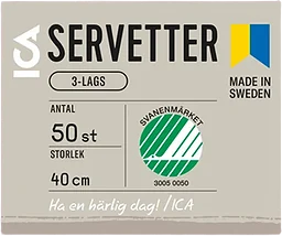 Servett lila 40cm