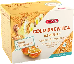 Tea Cold Brew Immune Apelsin Ingefära 15-p