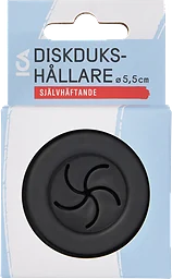Diskdukshållare Svart