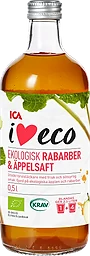 Rabarber & äppelsaft KRAV