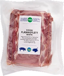 Fläskkotlett Benfri