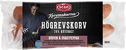 Högrevskorv Rödvin & svartpeppar