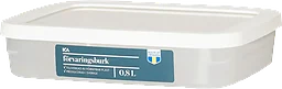 Förvaringsburk Vit 0,8l 1-p