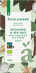 Mörk Choklad Pistage & havssalt Eko