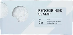 Rengöringssvamp utan slipmedel 3-p