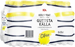 Kolsyrat Mineralvatten Citron 12-pack