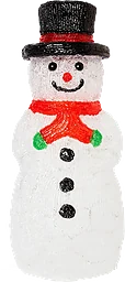 Snögubbe LED 55 cm