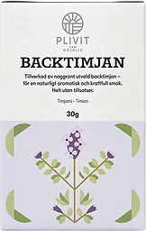 Örtte Backtimjan 20-p Plivit