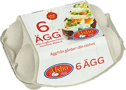Ägg M 6-pack