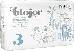 Blöjor Strl 3 4-9kg 56-p