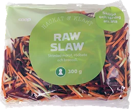 Raw Slaw Hackat & Klart