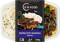 Färdigmat Entrecote Yakiniku med Ris