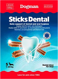 Kompletteringsfoder Tuggpinnar Till Hund Dental Small 28-pack