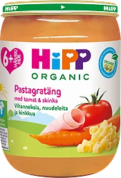 Pastagratäng Tomat & Skinka Från 6 Månader