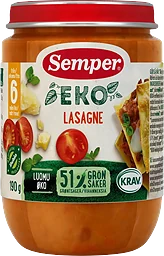 Lasagne Från 6m KRAV