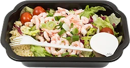 Räksallad med Bulgur