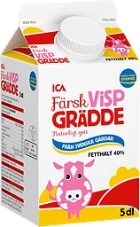 Vispgrädde Färsk 40%