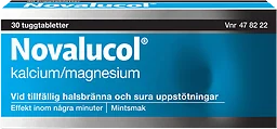 Mot Halsbränna Tuggtabletter